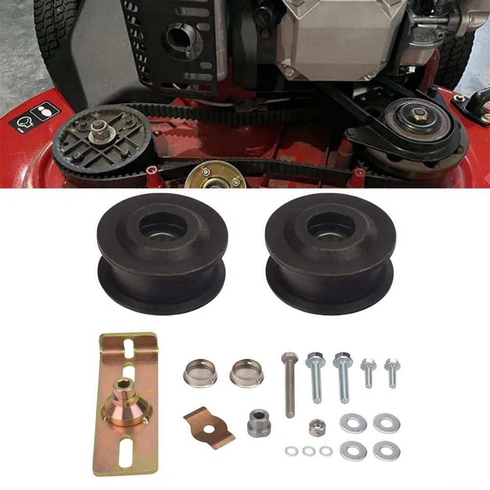 Para Toro y para Exmark Poleas de repuesto y kit tensor para cortacésped modelo 1267890 1265880 1260316 1314506 1314509 para mantenimiento de equipos