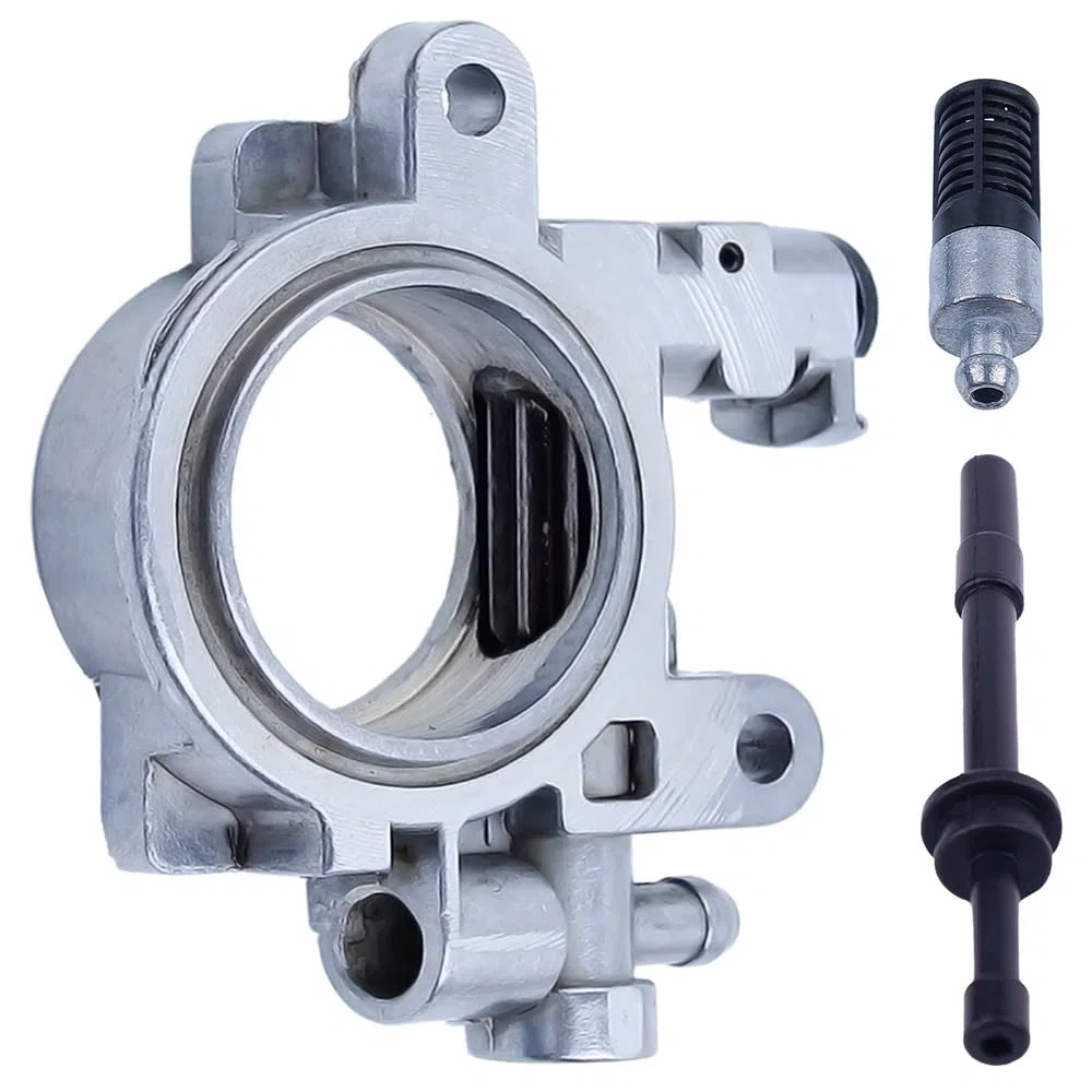 Engrasador de Aceite Apto for Motosierra MS290 MS390 MS310 029 039 1127 640 3200 3204 Gasolina Parte