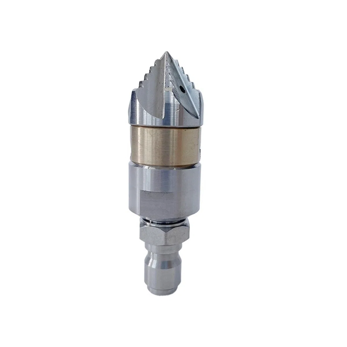 Boquilla giratoria de alta presión, 3/8 rosca interior, 30l/min, limpieza de aguas residuales, ratón, boquilla giratoria, limpieza de manchas de aceite, ratón de agua(M22 Female 30LPM)