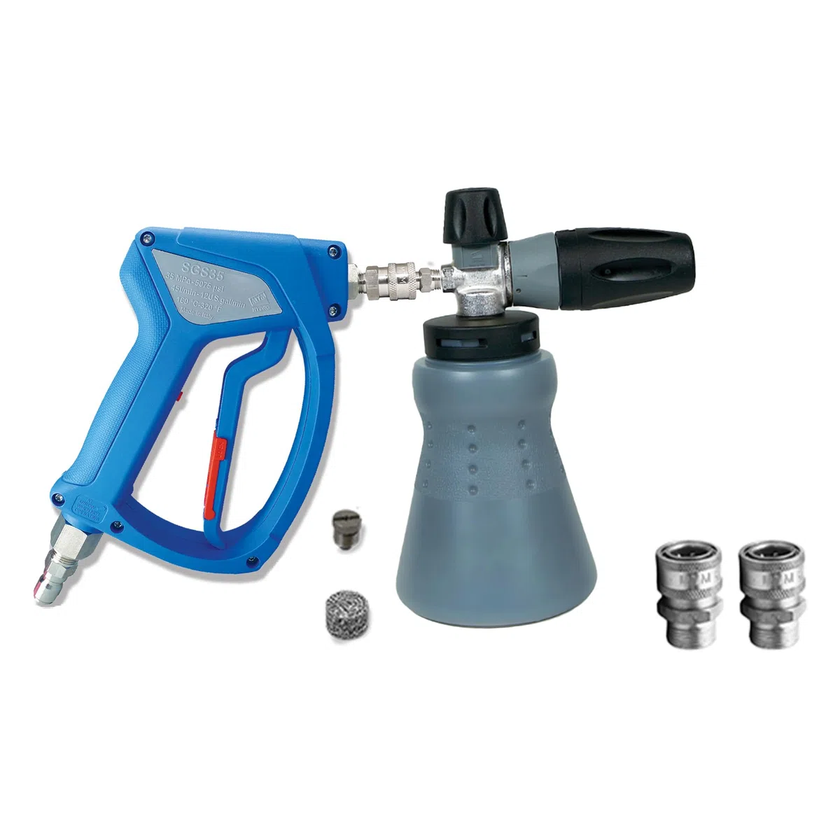 MTM Hydro Ultimate PF22.2 Foam Cannon Gun Kit for Pressure Washer, High Pressure Foam Power Washer Attachment, Foam Lance for Auto Detailing, Car Washing, Boats, Roofs, Adjustable Nozzle