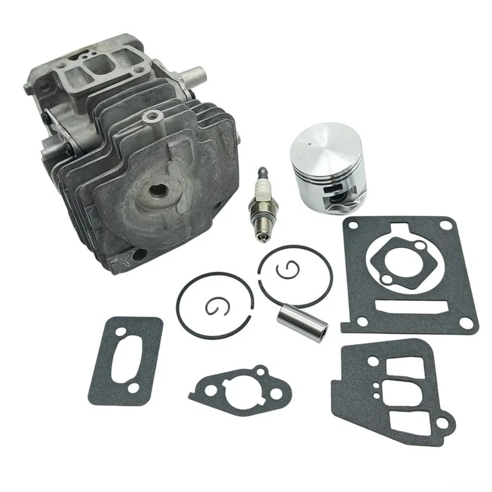 Kit de cilindro y pistón para modelos de desbrozadora FS240 FS240C FS240R FS240RC FS360C FS361C incluyendo juntas para reparación de equipos de paisajismo al aire libre y rendimiento suave
