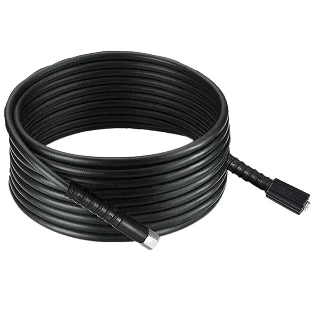 Manguera de lavado de alta presión de 20 m, M14 x M22, 14 mm para lavado de coche, limpieza de jardín, flexible, universal, rendimiento pesado