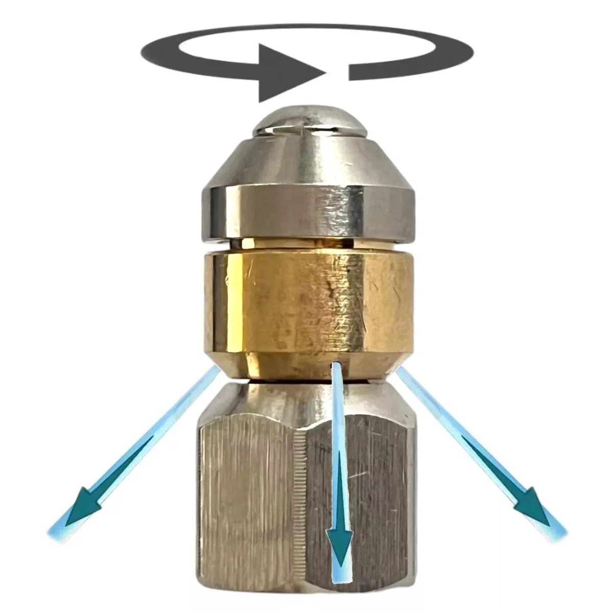 M&M Smartek manguera desatascadora 15 m boquilla espiral, para Kärcher | Kit desatascador con manguera, adaptadores y boquillas según variante; comprobar conexiones, presión, contenido y equipo.