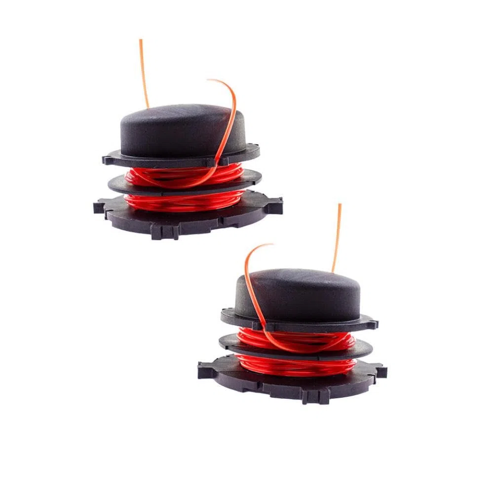 Carrete de inserción de Carrete con Perilla de Impacto con Hilo de Nailon Compatible con Cabezal de Corte 30-2 40-2 40-4