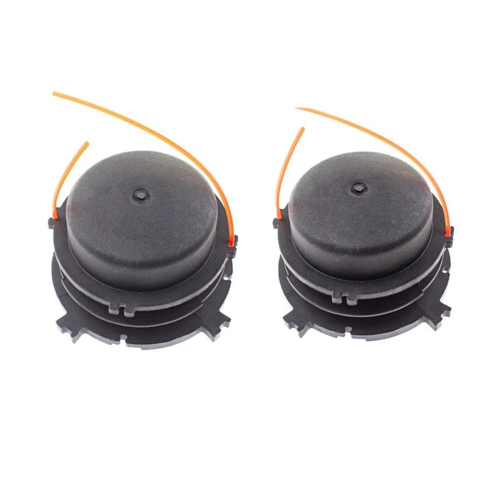 Carrete de inserción de Carrete con Perilla de Impacto con Hilo de Nailon Compatible con Cabezal de Corte 30-2 40-2 40-4