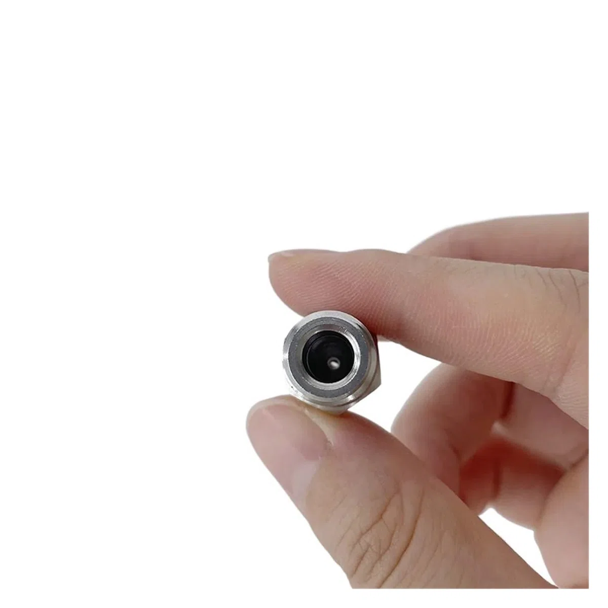 Boquilla de pulverización de abanico plano, Boquilla de lavadora alta presión con ventilador plano acero inoxidable 1/4 pulgadas, ángulo 0-65 grados(1l4 6005)