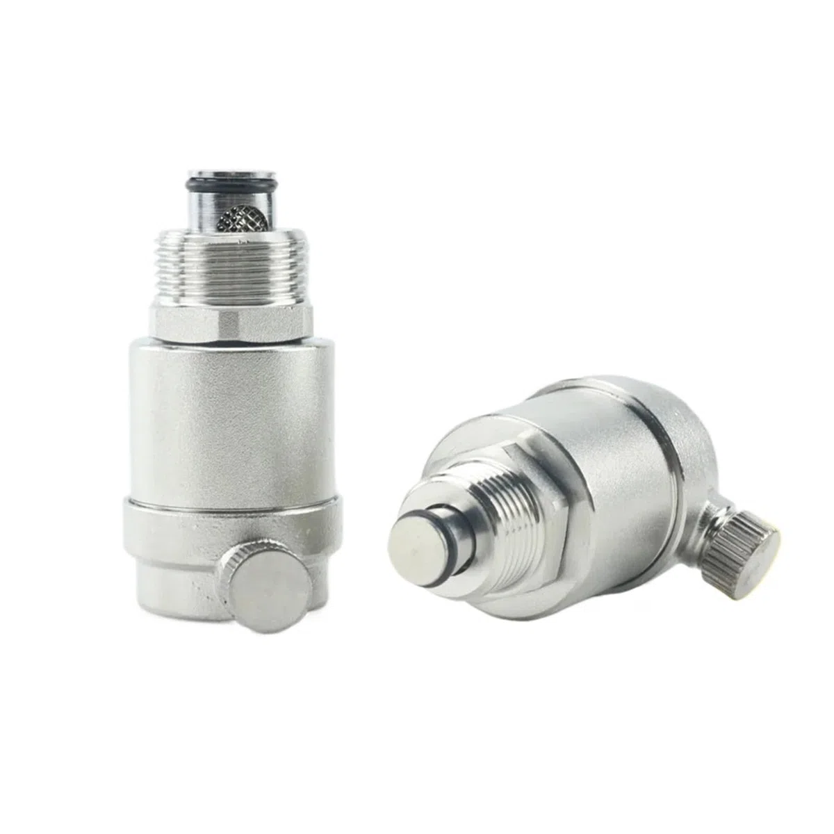 Válvula de purga aire automática acero inoxidable 304, 1/2"-1" BSP, for sistemas solares térmicos. Alivio presión grado industrial, antiobstrucción(3/4")
