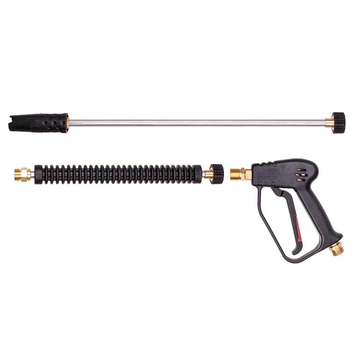 Pistola de alta presión con boquilla ajustable y manguera de alta presión QUICK CONNECT de 5 m compatible con hidrolimpiadoras Kärcher K2 K3 K4 K5 K6 K7
