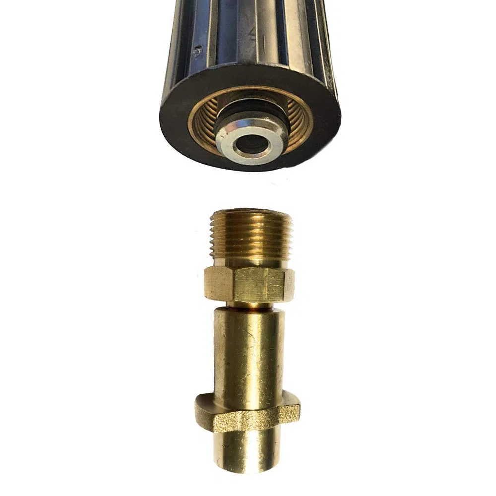 M&M Smartek manguera desatascadora 8 m 2 boquillas, para Kärcher, M22 | Kit desatascador con manguera, adaptadores y boquillas según variante; comprobar conexiones, presión, contenido y equipo.
