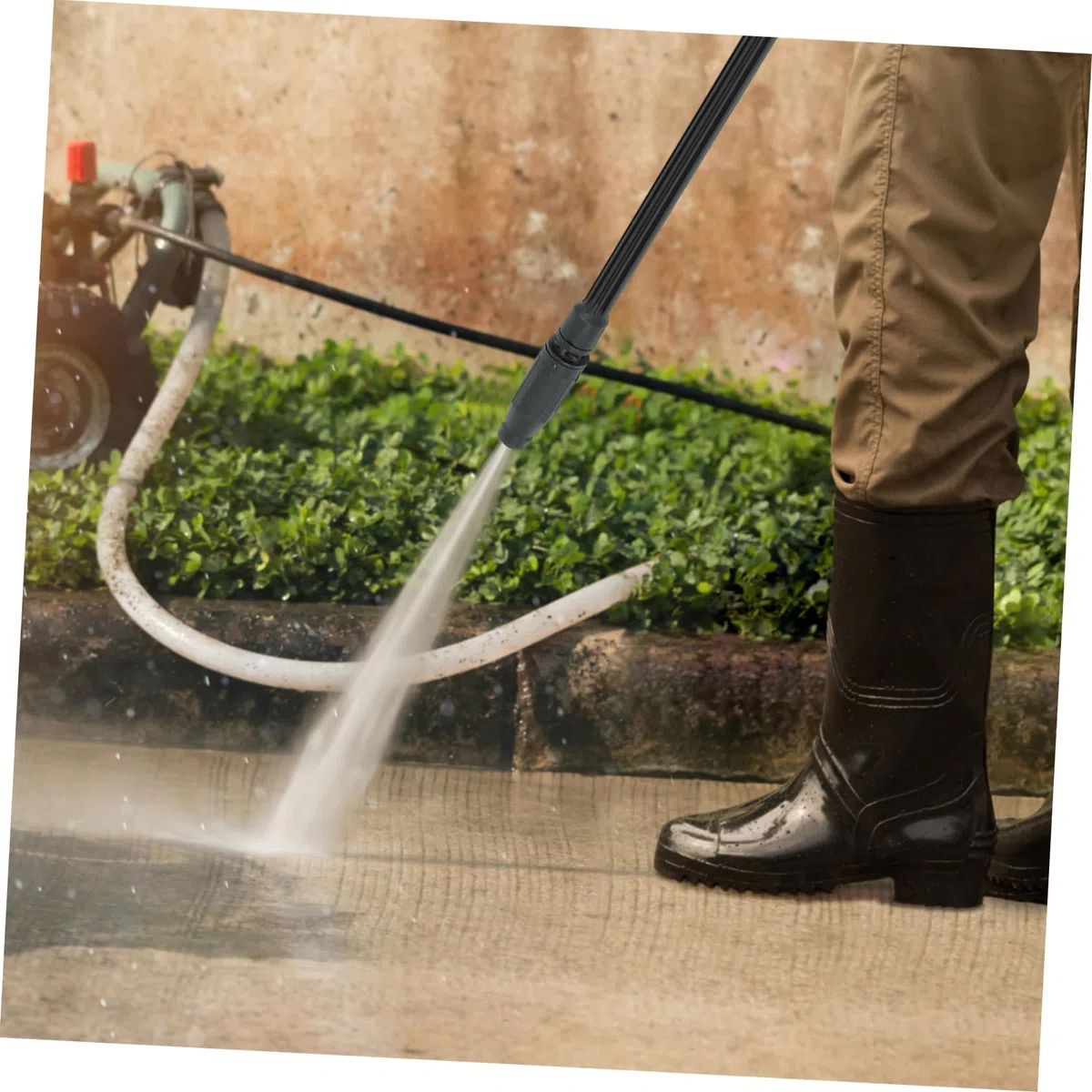 BESPORTBLE Boquilla de Lavado de Coches para Hidrolimpiadora Interfaz Presión Máxima para Limpieza de Vehículos y Jardines