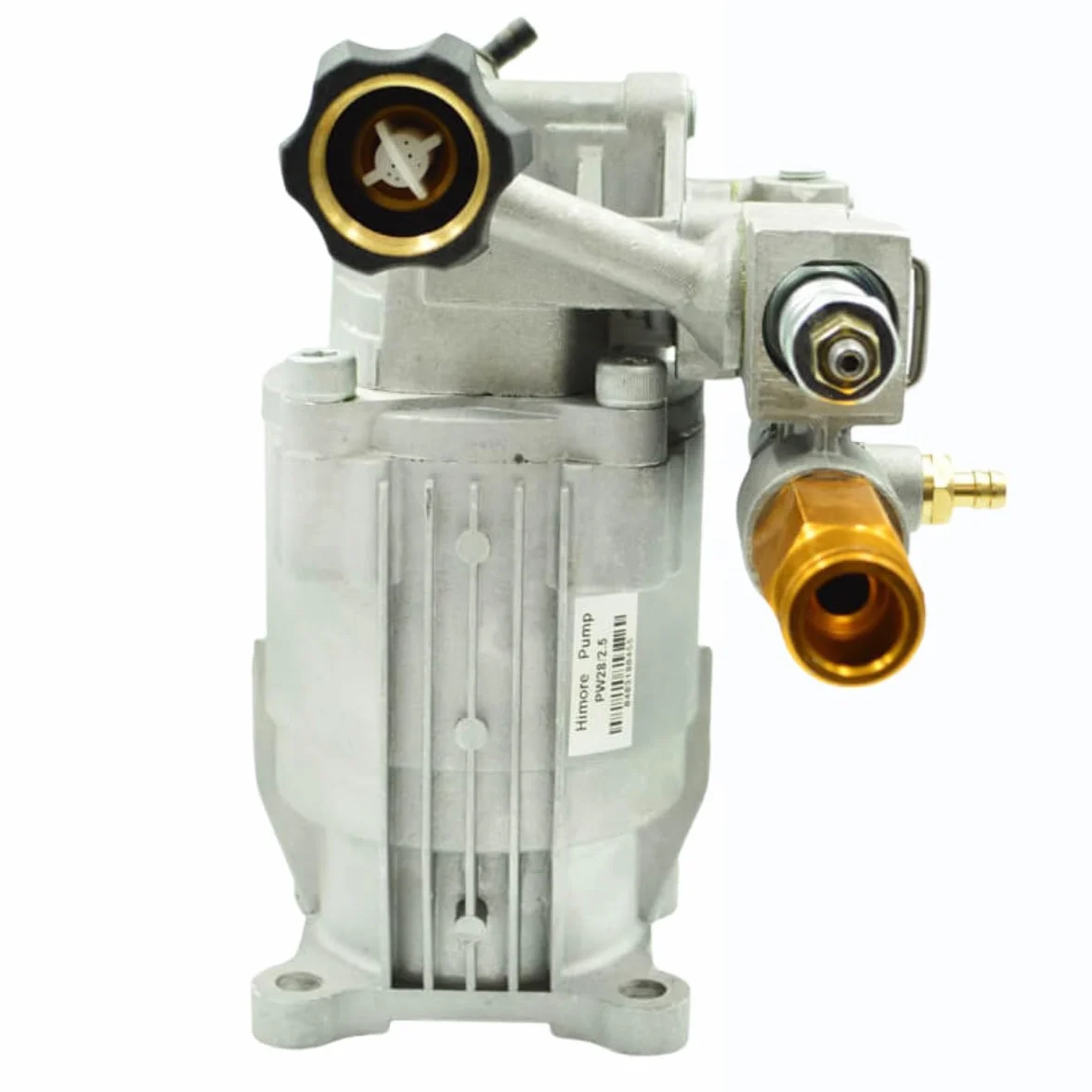 Bomba de Repuesto Horizontal para Hidrolimpiadora 3000 PSI (200 bar), 6.5 HP, Caudal 8.5 L/min, Cabezal de Aluminio, Bomba para Hidrolimpiadora Gasolina – WASPPER PA000-PW28/2.5
