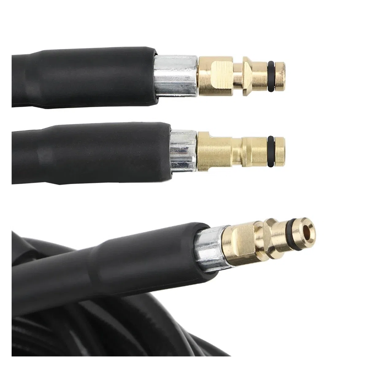 Manguera De Alta Presión For Coche, Compatible con Karcher K7 K5 K3 K2, Extensor De Tubo De Agua For Pistola De Lavado De Lavadora De 6/10/15 M(15m)