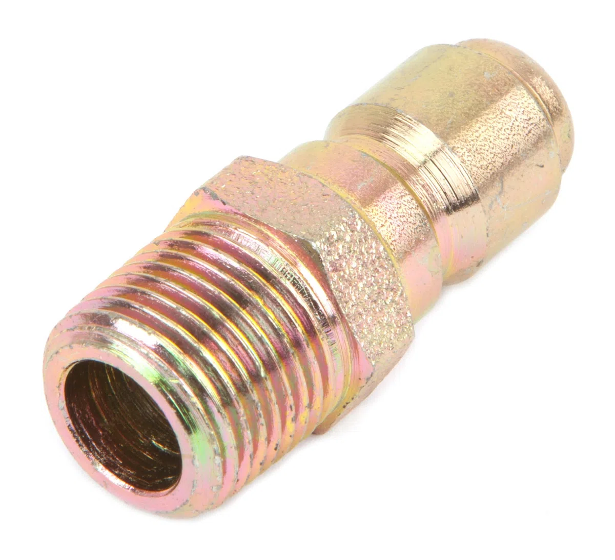 Forney 75136 Accesorios para lavadora a presión, enchufe de acoplador rápido, NPT macho de 3/8 pulgadas, 4,200 PSI