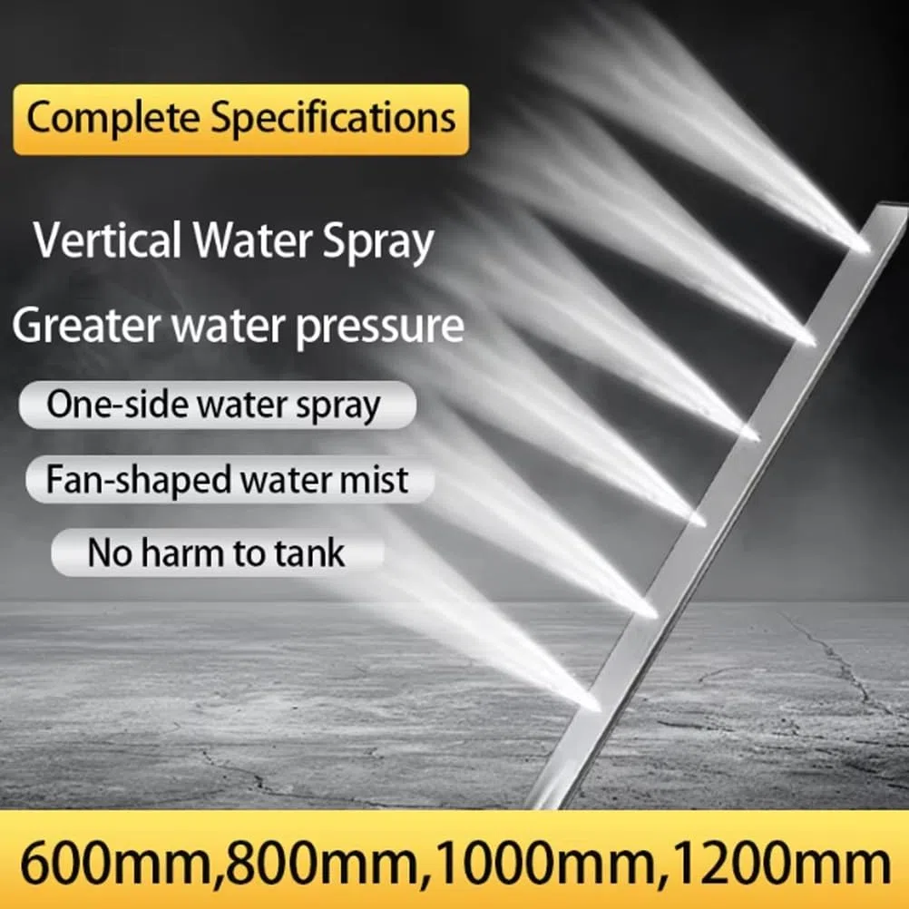 RSBFER Herramienta para Limpiar radiadores, Boquilla de Alta presión de 4500 PSI con Cepillo y acoplador rápido para automóviles, Camiones y maquinaria Pesada,100cm/39in