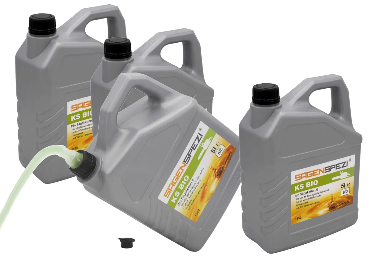 Sierra Índice 4 x 5 l kettenöl biológico para sierras