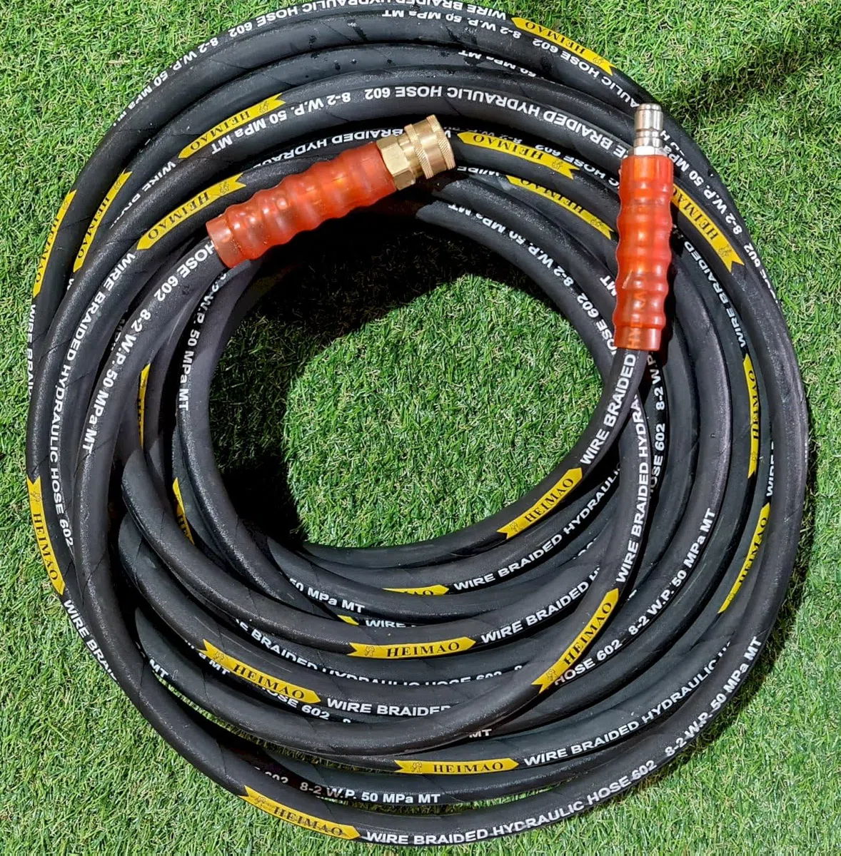 Manguera de lavado a presión extra resistente de 25 metros 6820 psi