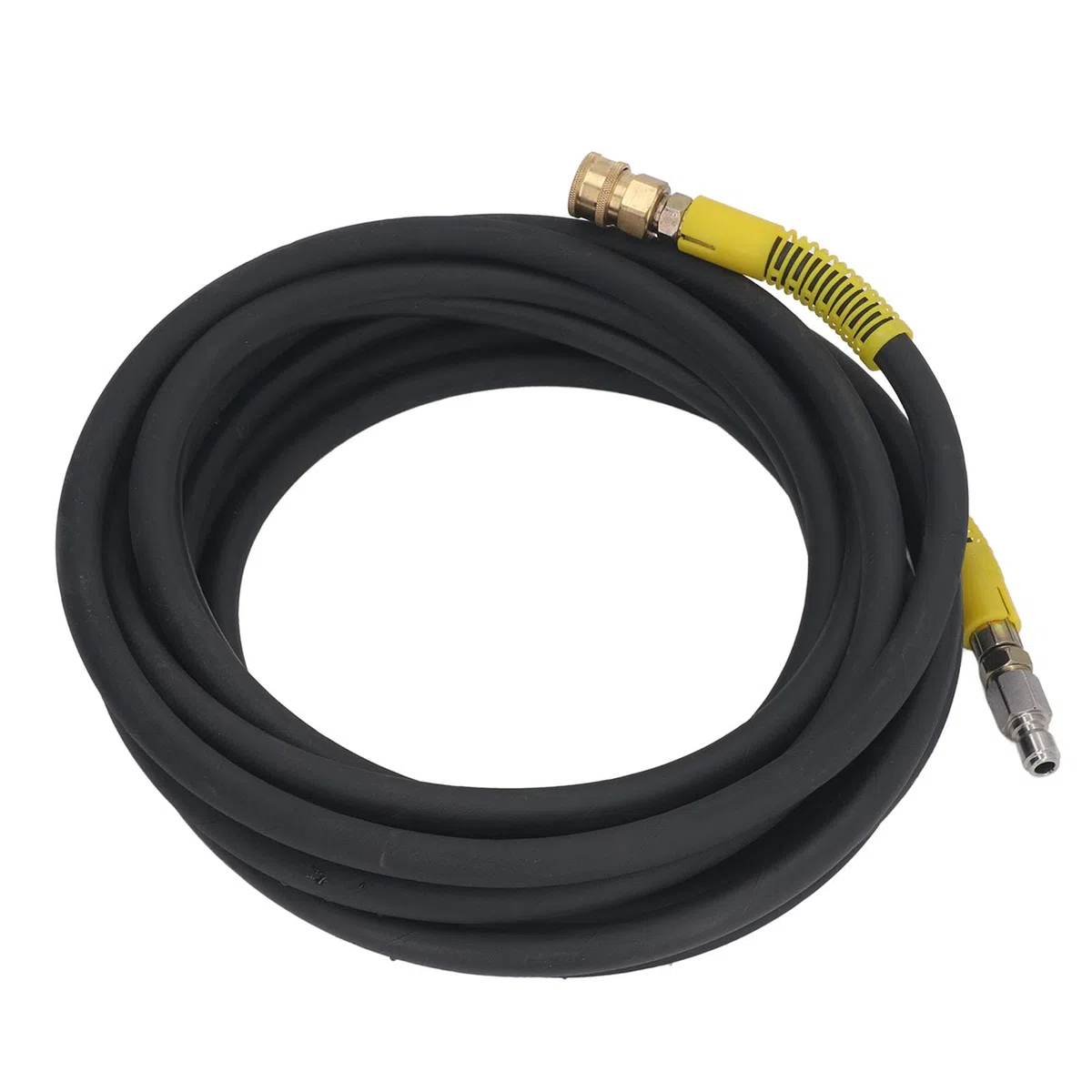 Manguera de lavadora de alta presión de 9 m, manguera para limpiadora a presión de 30 MPa con conexión rápida de 3/8 pulgadas, manguera de repuesto flexible y resistente al