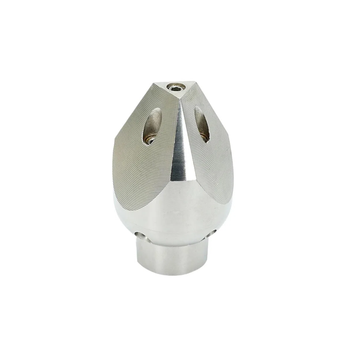 Boquilla de limpieza alcantarillado 1/2 pulg hembra, inox 170L/min | Boquilla de alta presión para desatasco de desagües y limpieza por chorro de agua, uso manual