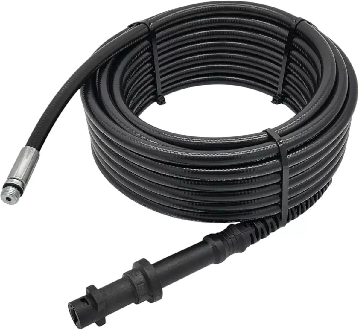 M&M Smartek manguera desatascadora 30 m boquilla espiral, para Kärcher | Kit desatascador con manguera, adaptadores y boquillas según variante; comprobar conexiones, presión, contenido y equipo.