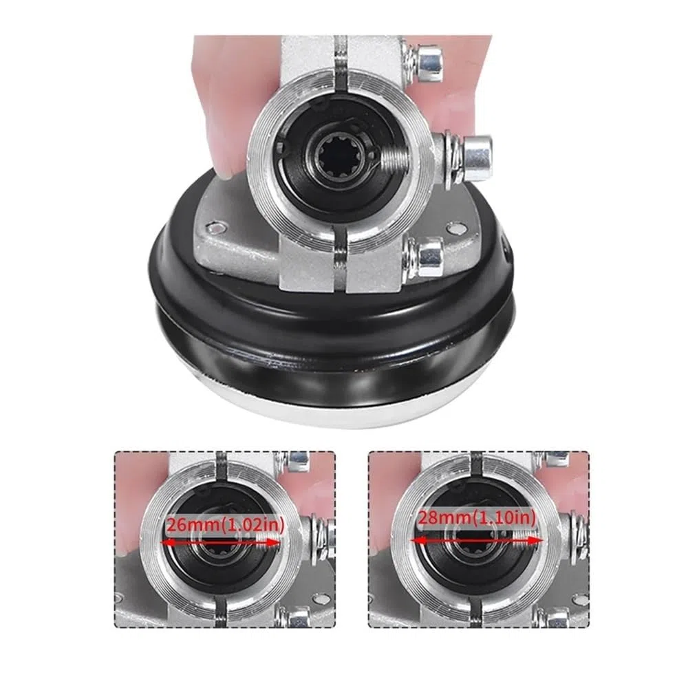 Ajuste for cortadora de Dientes de 26mm/28mm, 7/9 Dientes, Caja de Cambios, desbrozadora, reemplazo de pomo de Palanca de Cambios, Piezas de cortacésped, Herramienta de jardinería(26mm 9t)