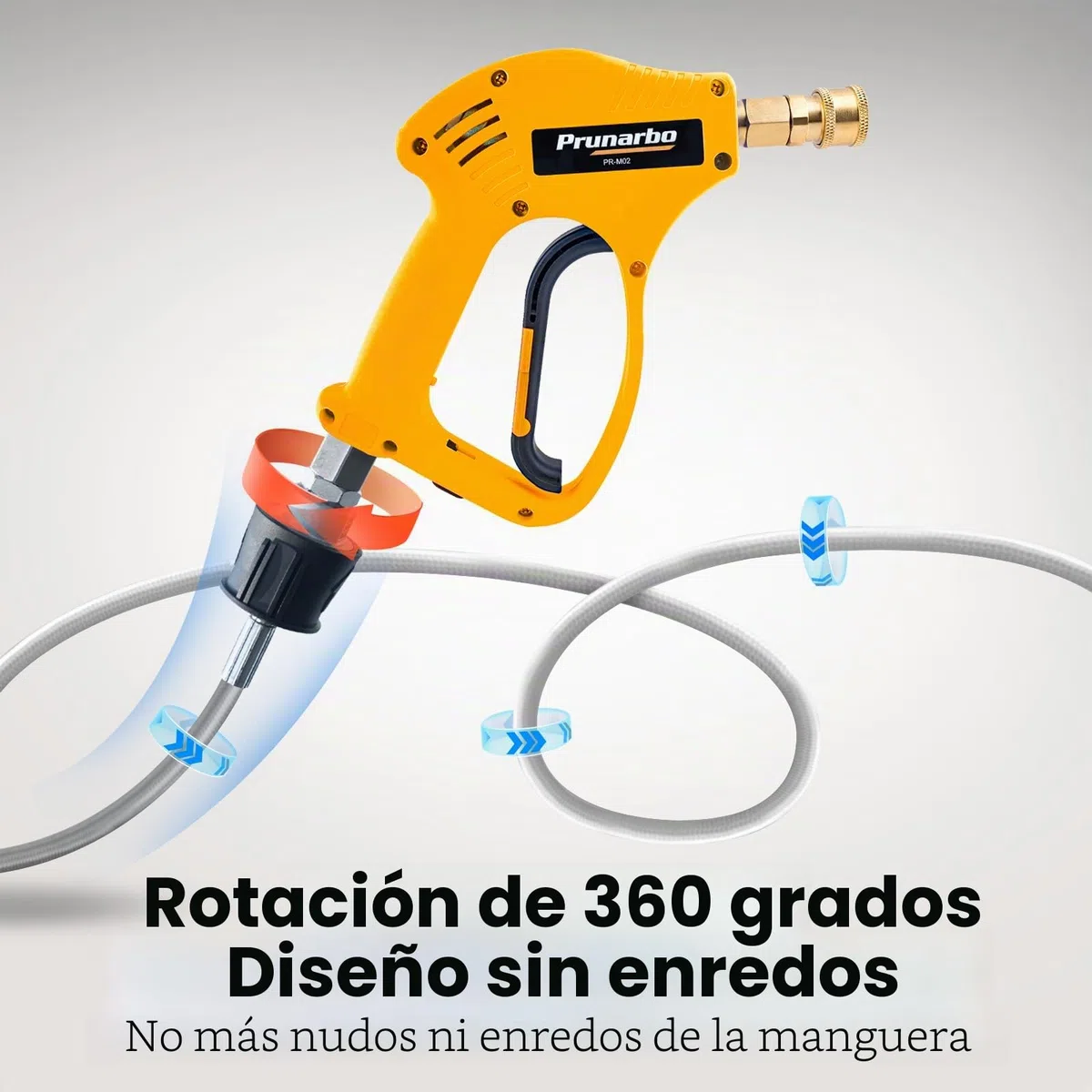 Lanza de Espuma Compatible Kärcher K2-K7 con 5 Boquillas | Pistola Para Hidrolimpiadora Con Cañón De Espuma, Conexión Rápida, Ideal Para Lavado De Coche Y Limpieza Exterior