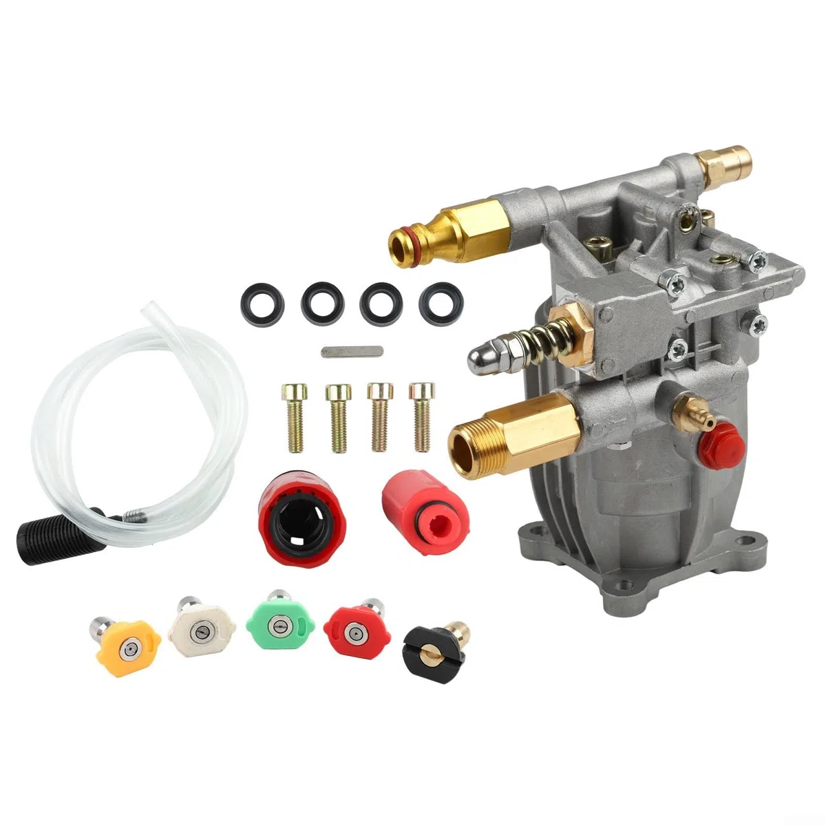 Bomba horizontal de lavado a presión de 3/4 pulgadas para lavadoras a presión de 2400 2750 PSI con caudal de 2 2 2 4 GPM adecuado y otros modelos