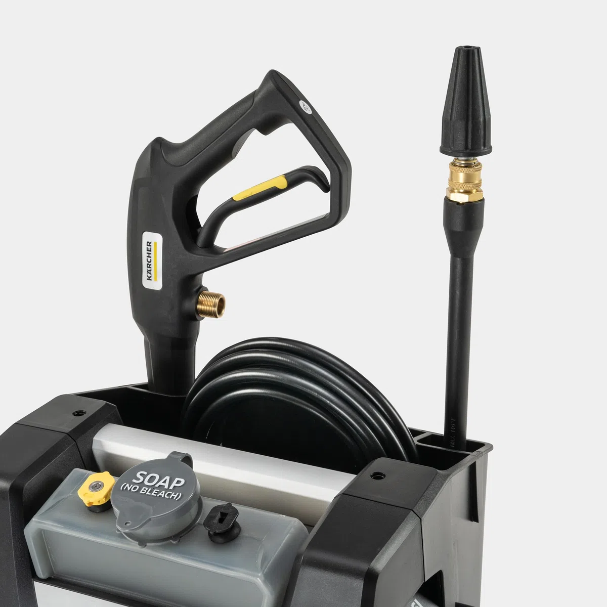 Kärcher K1700 - Boquilla pulverizadora para depósito de detergente, revestimiento de entrada, patio, máximo 1700 PSI GPM, color negro