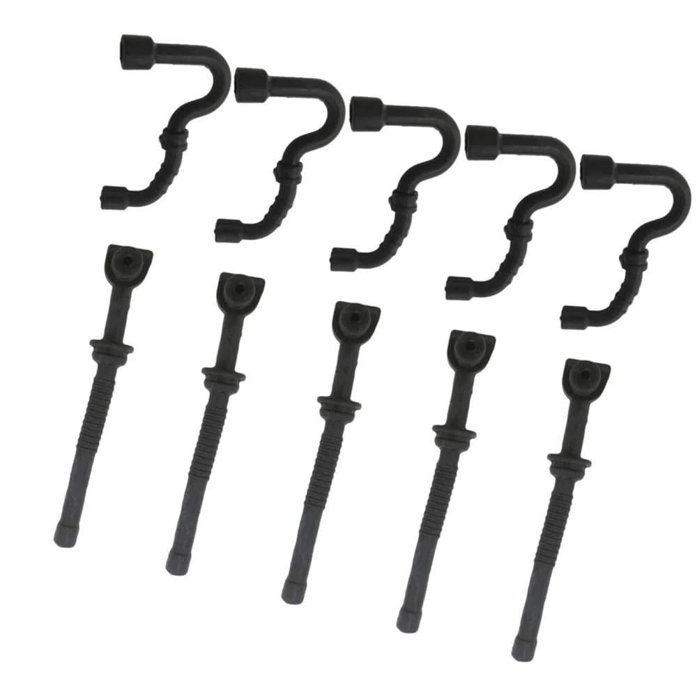 Juego de 5 Tubos Flexibles de Aceite for Motosierra MS180 MS170 017 018, Piezas de Repuesto