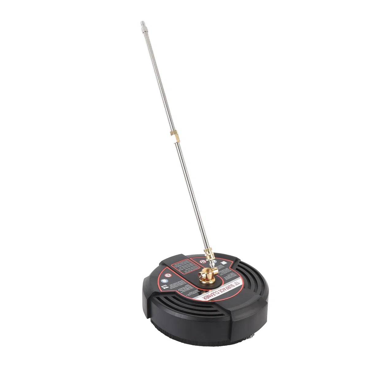 Jeffergarden Limpiador de Superficies para Lavadora a Presión, Accesorio para Lavadora Eléctrica con Carcasa de Acero Inoxidable con Cabezal de Limpieza de 13 Pulgadas, 2500 PSI, 2 Varillas de
