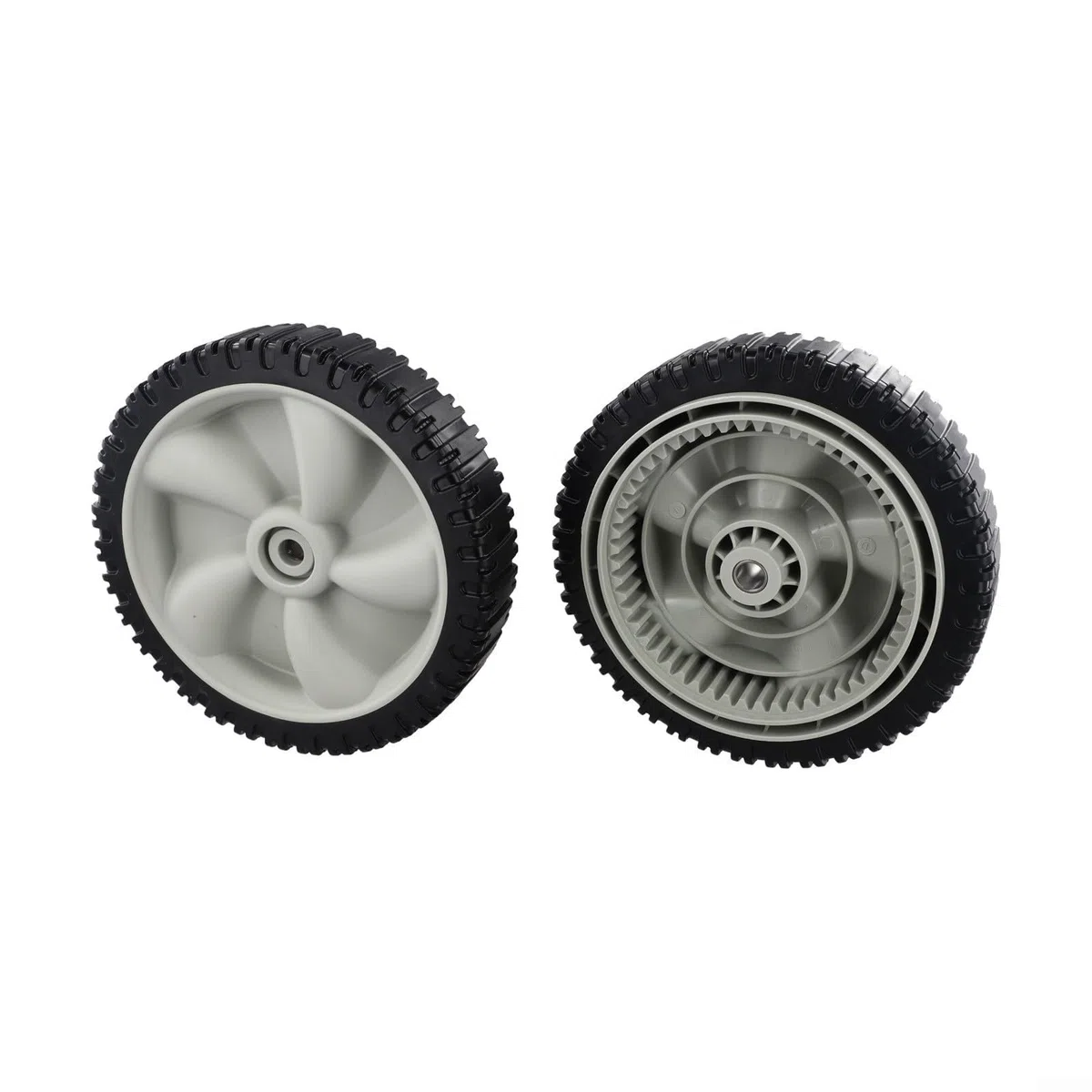 Rueda de 8 pulgadas para cortacésped Select para Craftsman y para máquinas de patio, sustituye a 634-0190A 734-04581, se adapta a múltiples modelos de la serie 247 y 12A (2 piezas)