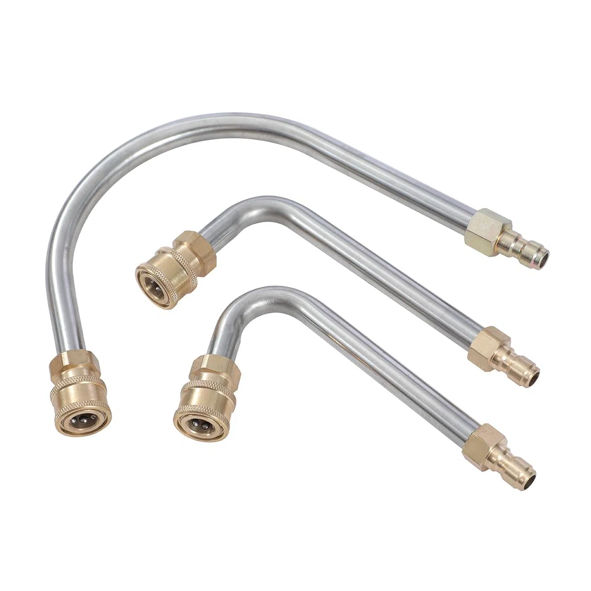 AIM Tools Varita de Extensión para Lavadora a Presión 10 Piezas 4000PSI Lanza de Lavadora Eléctrica con 5 Puntas de Boquilla, Conexión Rápida de 1/4", Accesorio Limpiador de Canalones