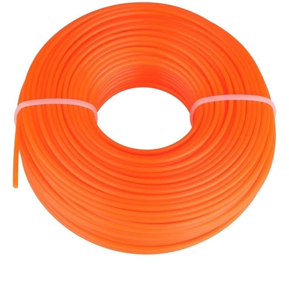 Bobina de hilo de nailon redondo de 2,4 mm x 50 m para cortabordes TrimCut 50-2 41-2 40-2 51-2 30-2 31-2 y SuperCut 10-1 2-1 20-1 40-2 2-2 20-2