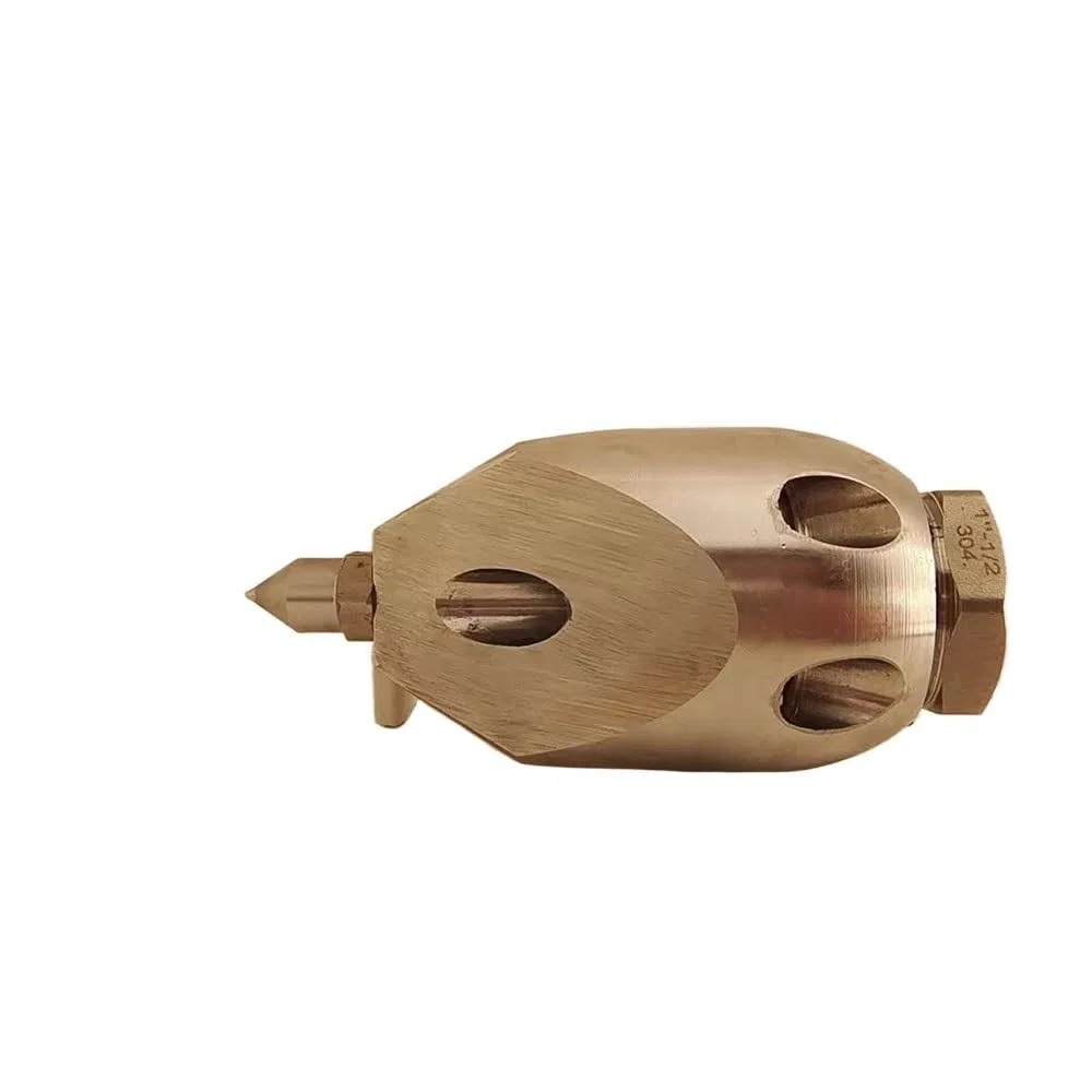 Accesorios para hidrolimpiadoras de Alta presión, Boquilla de Limpieza de desagües for hidrolavadora, 1,8 kg, Acero Inoxidable, Paquete de 5, roscas de Varios tamaños.(1.8kg 1i2 Female)