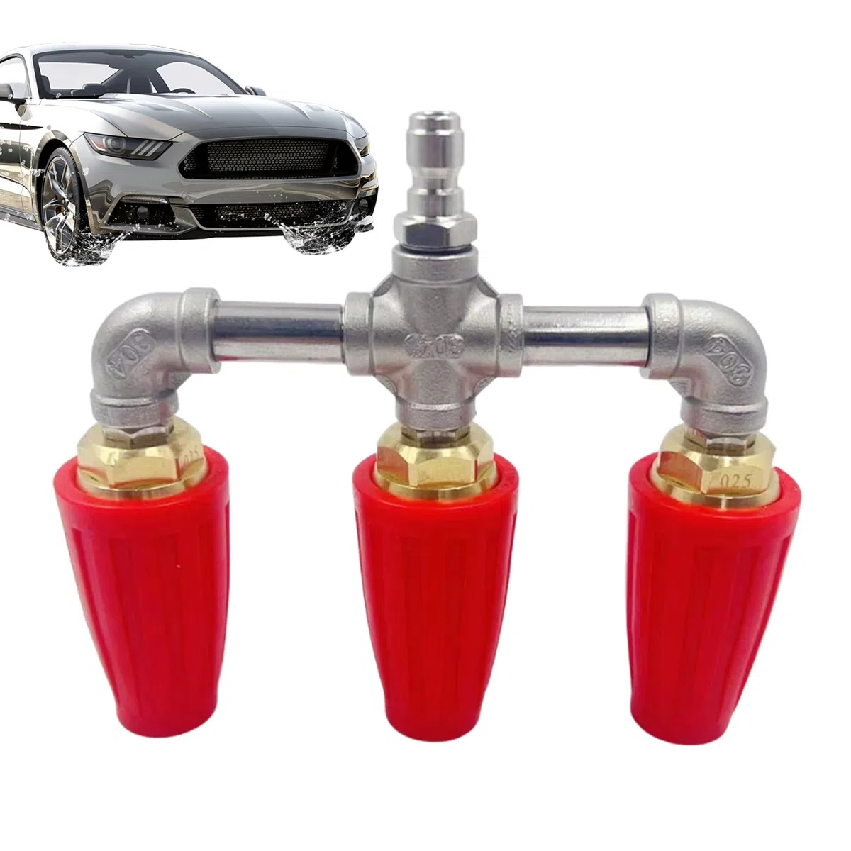 Boquilla Turbo Para Hidrolimpiadora Herramienta De Cabezal Rociador | Punta Turbo Hidrolimpiadora Boquilla Turbina Repuesto Conector Rápido Limpieza De Y Coches
