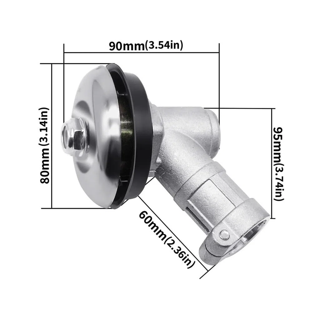 Ajuste for cortadora de Dientes de 26mm/28mm, 7/9 Dientes, Caja de Cambios, desbrozadora, reemplazo de pomo de Palanca de Cambios, Piezas de cortacésped, Herramienta de jardinería(26mm 9t)