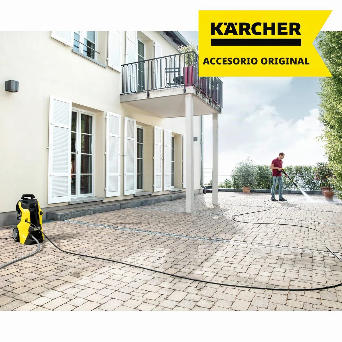 Kärcher 2.641-709.0 - Alargador de tubo flexible (6 m, K 2 - K 7)