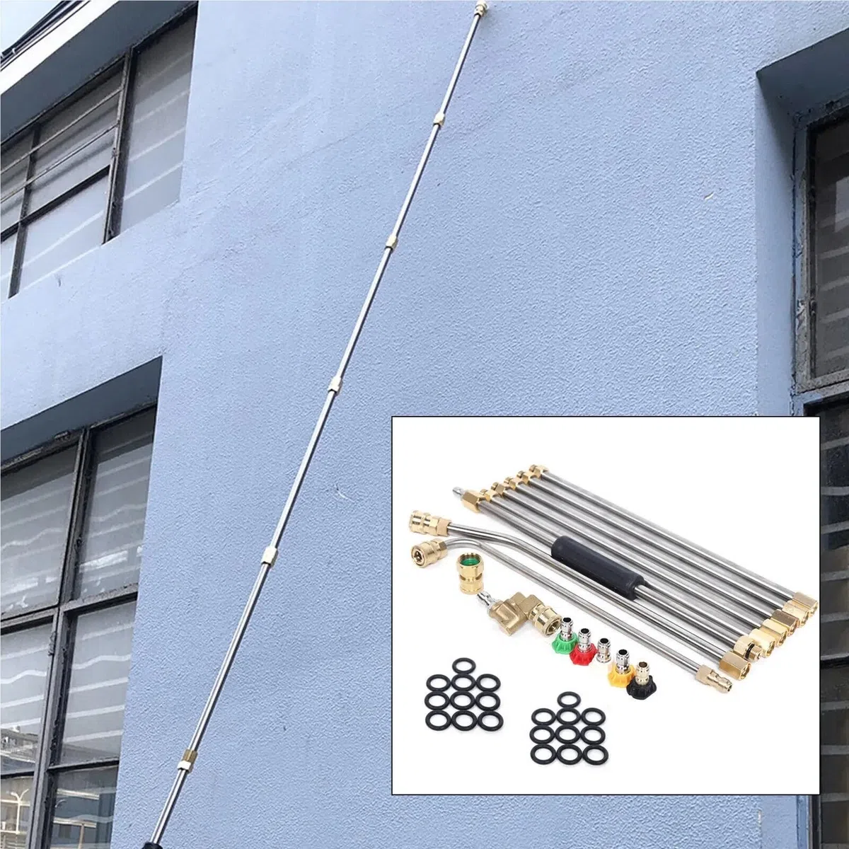 Varilla Extensión para Hidrolimpiadora Varillas de extensión for lavadoras alta presión