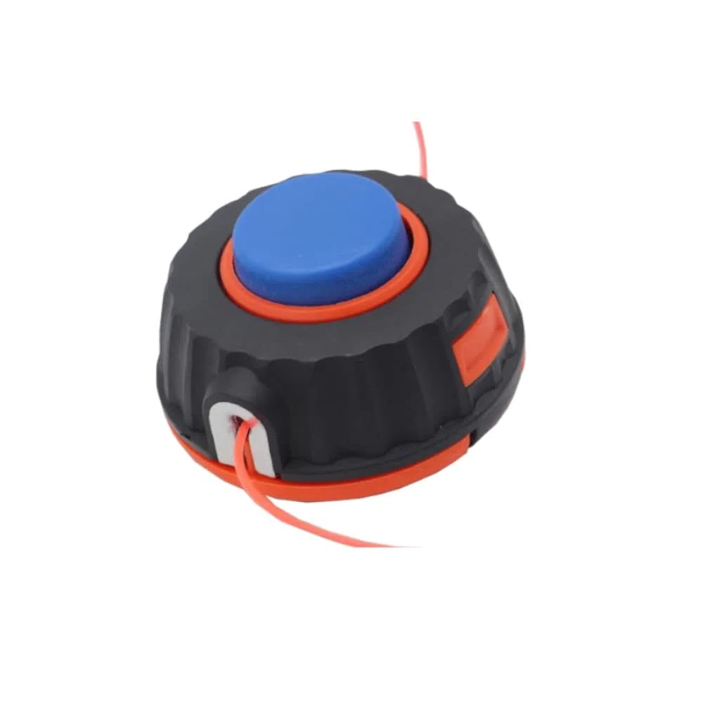 Trade-Shop - Juego de 5 cabezales de recortadora/cabezal de hilo M10 x 1,25 mm, rosca izquierda compatible con Dolmar Kawasaki Demon/desbrozadora para jardinería