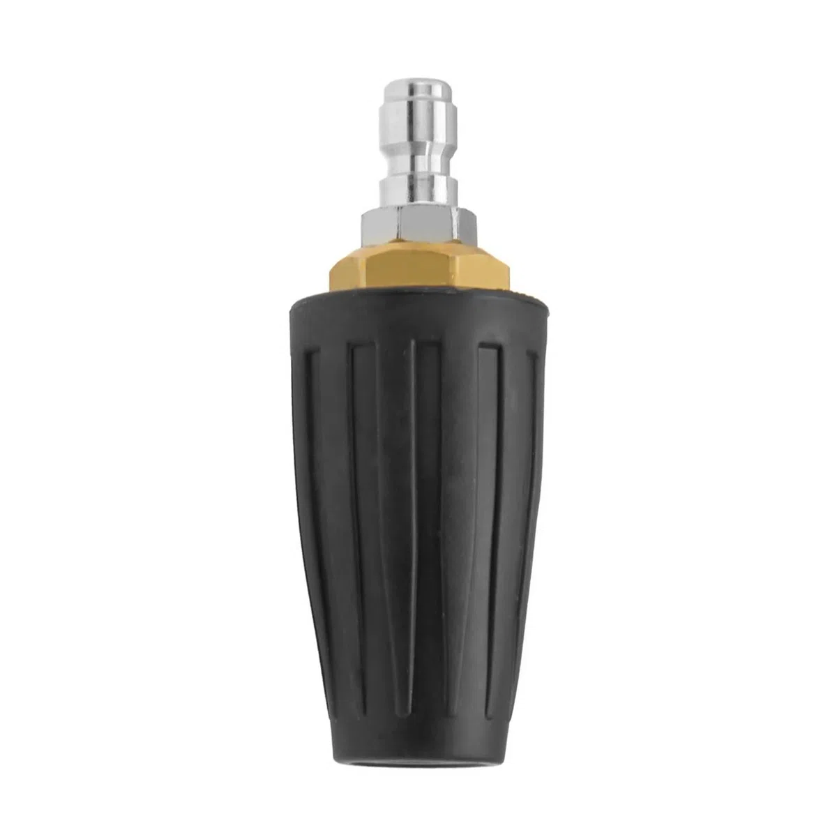 Boquilla de turbina para limpiador de alta presión Boquilla turbo de 4000 psi for hidrolavadora, conexión rápida de 1/4 de pulgada, rotación de 360 ​​grados(Black)