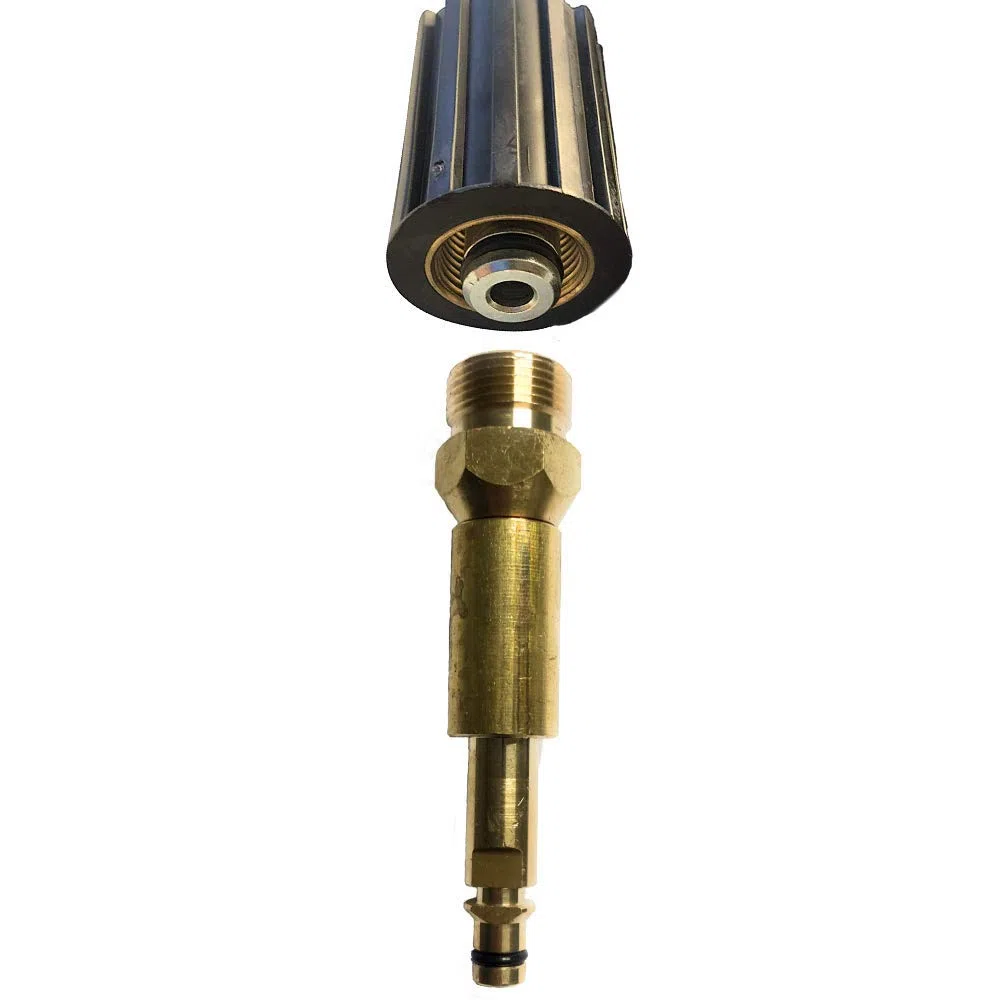 M&M Smartek manguera desatascadora boquilla giratoria, para Kärcher, M22 | Kit desatascador con manguera, adaptadores y boquillas según variante; comprobar conexiones, presión, contenido y equipo.