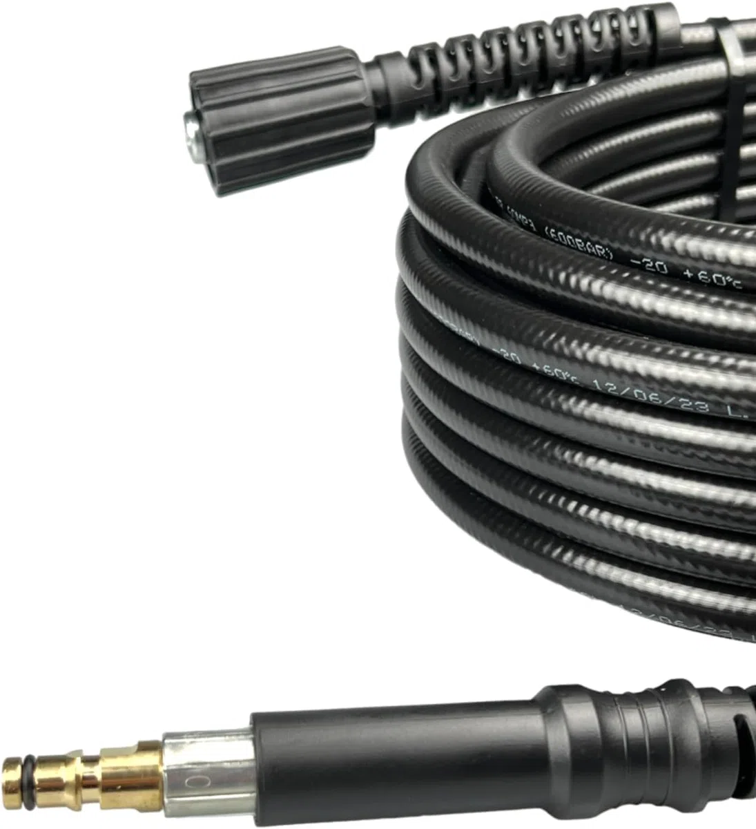 Manguera de alta presión de calidad premium para limpiadores de alta presión Kärcher K2 - K7 originales / Quick Click con M22 IG / 2.641-706.0/26417060 / 2641706/2641-7060 - Longitud seleccionable (40