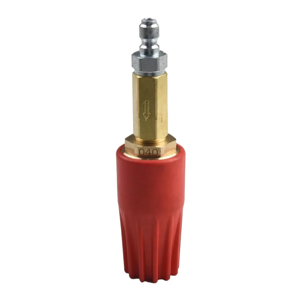 Boquilla giratoria for Lavadora de Alta presión, Boquilla Turbo con Punta de pulverización de 5100PSI, solución de Limpieza efectiva, Suciedad más Dura, 1 ud.