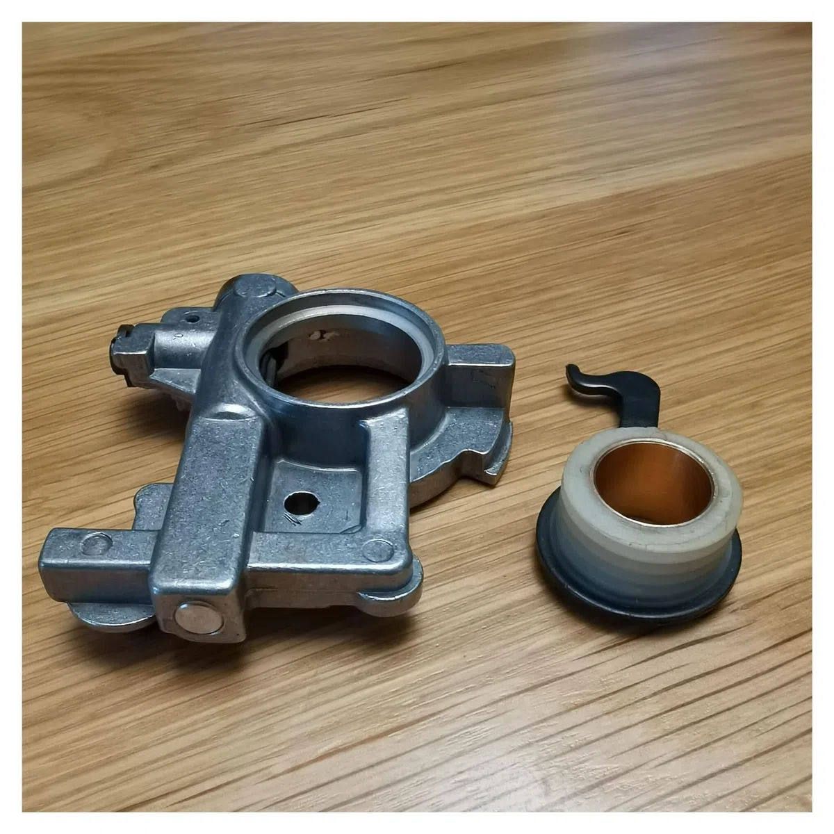 Juego de Engranajes helicoidales de Aceite Compatible con Motosierra 066 MS660 (repuestos)