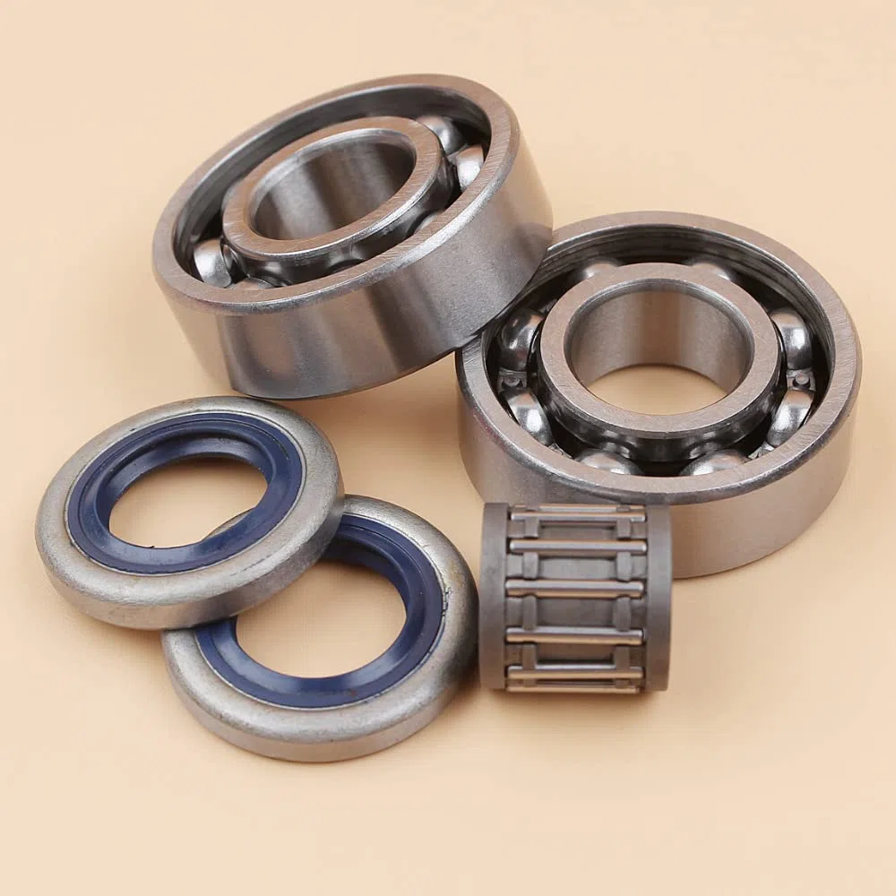 Kit de Sello Aceite del cojinete cigüeñal Compatible con Motores Motosierra 359, 357 XP y 357XP. Repuestos for Herramientas jardinería Motosierra