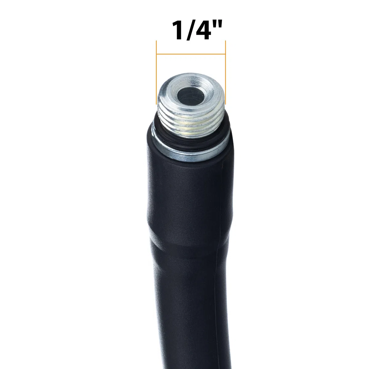 Rosfix Manguera de limpieza de conductos de 30 m, 160 bar, 60 °C, rosca de 1/4 pulgadas, repuesto para Lavor, Parkside PHD, accesorio para limpieza de desagües