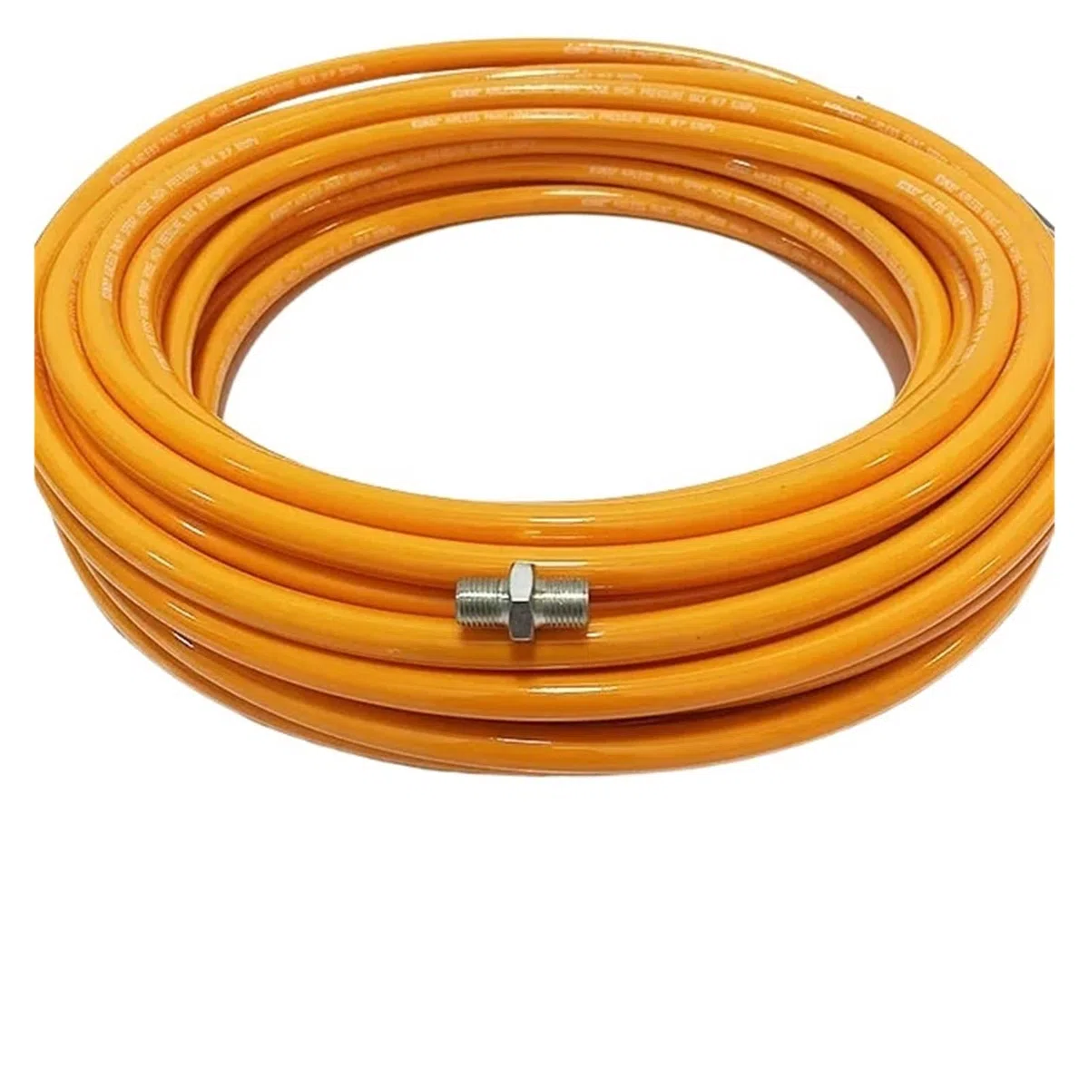 Tubo de pulverización de alta presión sin aire, conector de manguera a prueba de explosiones de fibra de nailon, 0,5-40 metros, 1/4BSP7250PSI(15M)