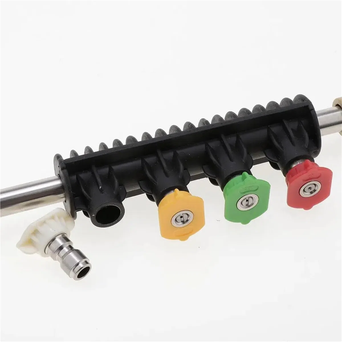 Varilla de Extensión para Hidrolimpiadora Kit de Accesorios for Lavadora a presión, Varilla extensión conexión rápida con Puntas Boquilla for entradas K2 K3 K5