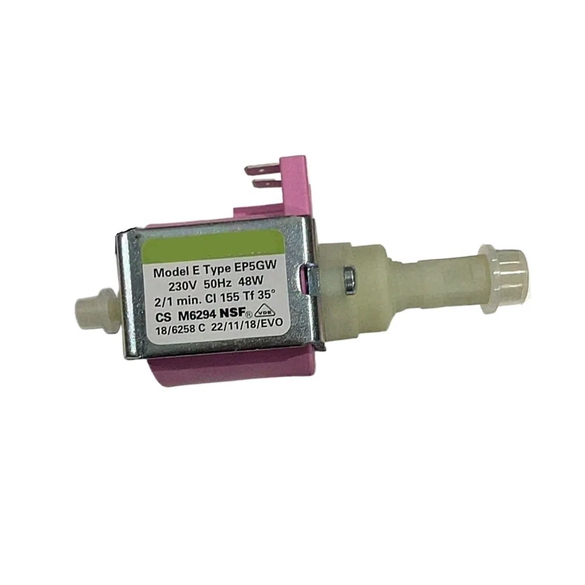 Bomba Electromagnética EP5GW 48W 64W, Compatible Con ULKA, Bomba De Agua Universal For Máquina De Café, Bomba De Presión De Limpieza, Presión Estable(48W 1pcs)