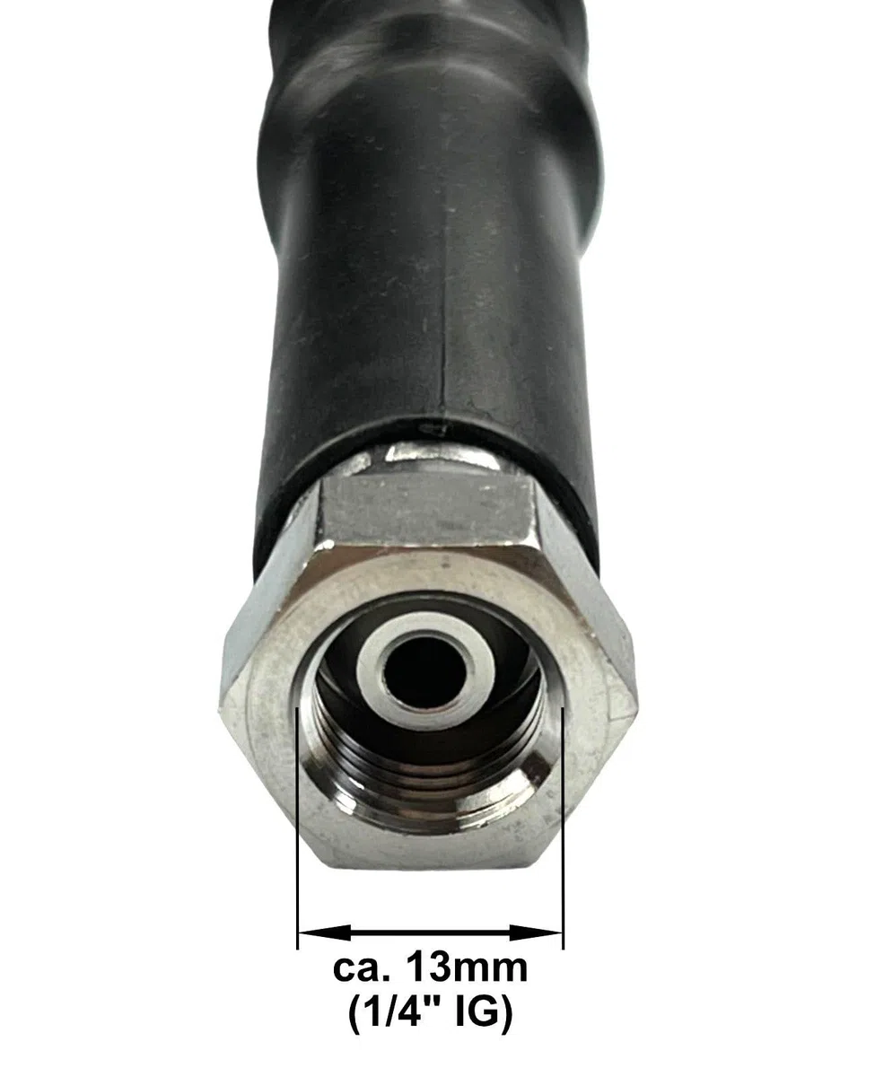 M&M Smartek manguera HP 10 m, 160 bar, para Kärcher/Kränzle, alta presión | Manguera reforzada de alta presión con protección anti-dobleces; comprobar conexiones, presión, temperatura y equipo seguro.