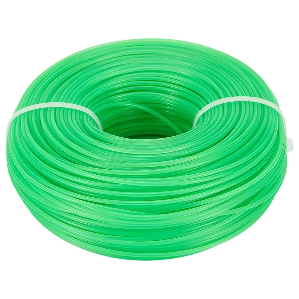 Hilo Desbrozadora Línea de corte de 100M, hilo de desbrozadora de césped y jardín, línea de repuesto, cortadora de línea, cable de repuesto blanco for herramienta eléctrica de jardín doméstico, 1 ud.